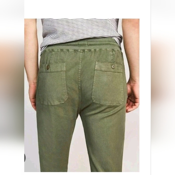 Faherty Mens Green Field Joggers In Surplus M - Picture 3 of 15